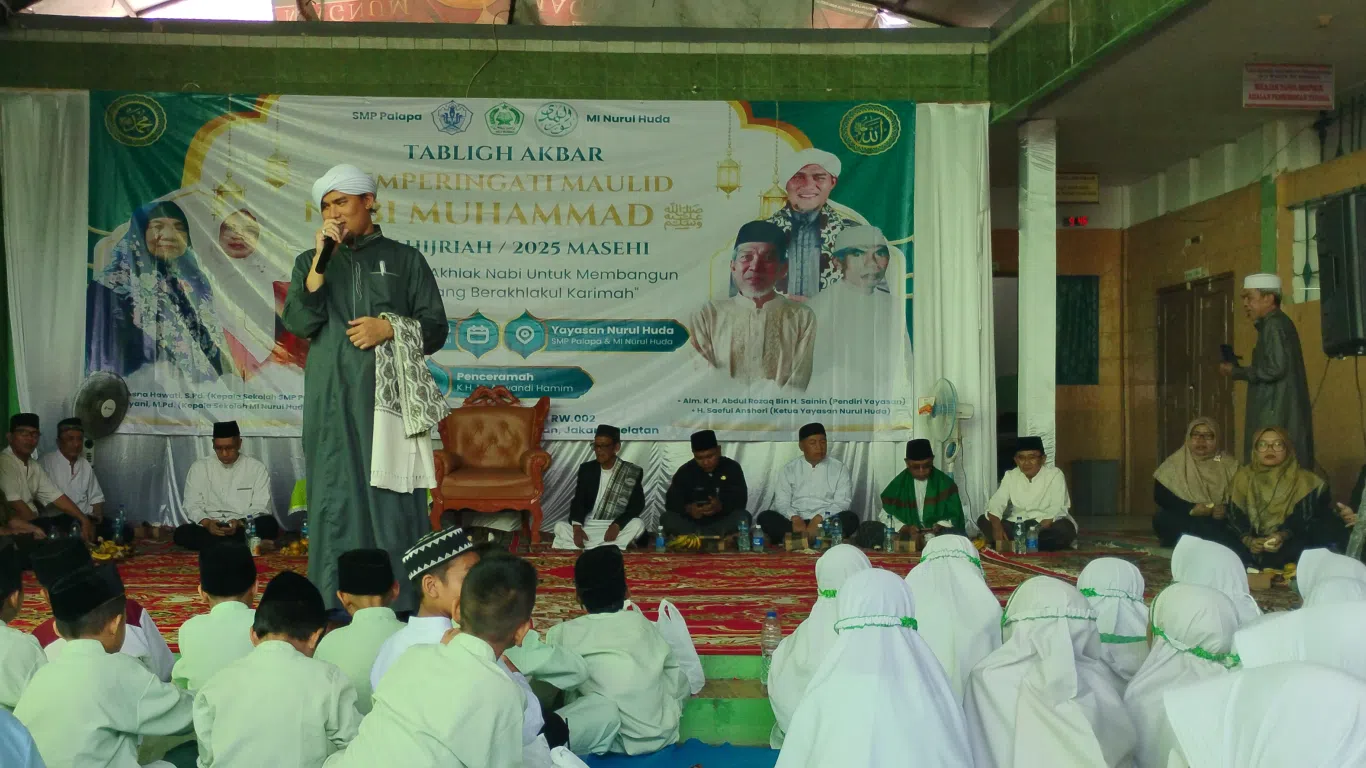 Peringatan Maulid di SMP Palapa
